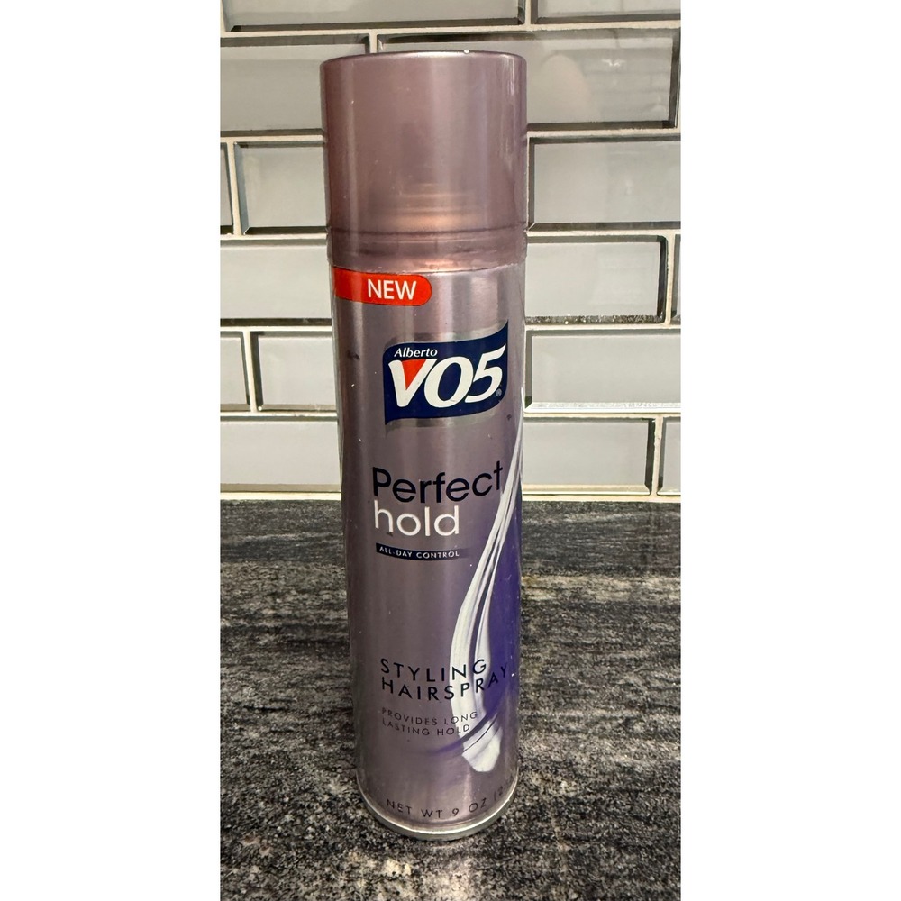 Alberto VO5 Perfect Hold Styling Hairspray All Day Control 9 oz Aerosol New